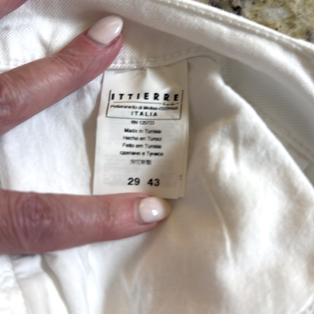 Fiorucci Women's White Jeans size 29 - Picture 5 of 5